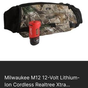 Milwaukee M12 Heated Hand warmer Kit w/ LED Work Light